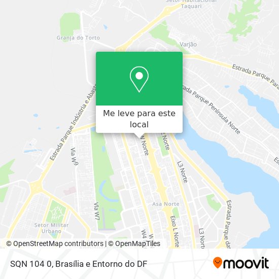 SQN 104 0 mapa