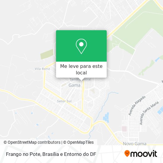 Frango no Pote mapa