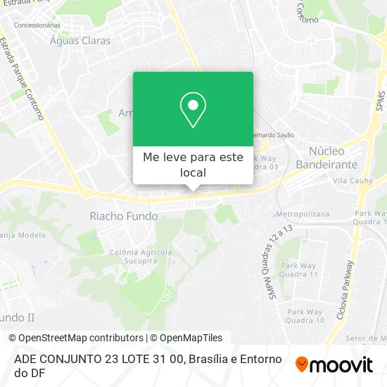 ADE CONJUNTO 23 LOTE 31 00 mapa