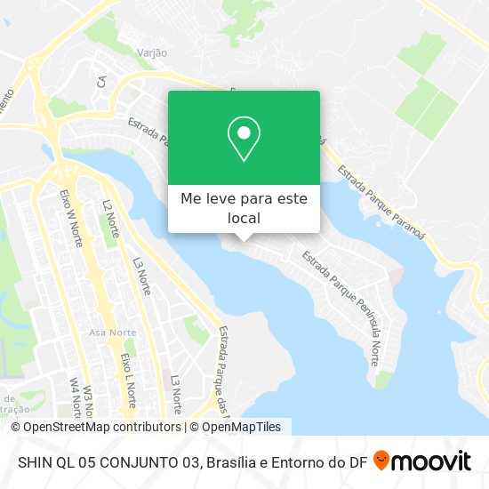 SHIN QL 05 CONJUNTO 03 mapa
