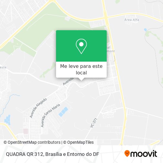 QUADRA QR 312 mapa