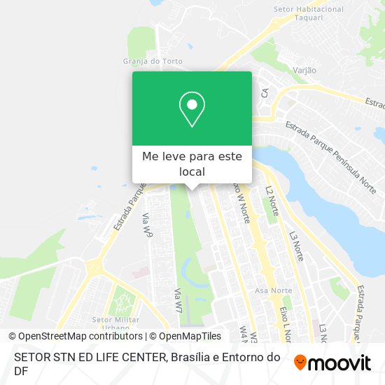 SETOR STN   ED LIFE CENTER mapa