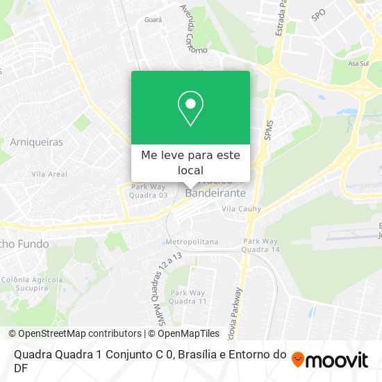 Quadra Quadra 1 Conjunto C 0 mapa
