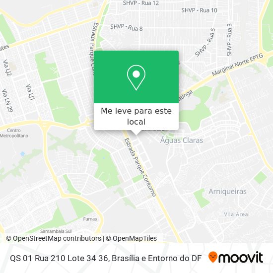 QS 01  Rua 210  Lote 34 36 mapa