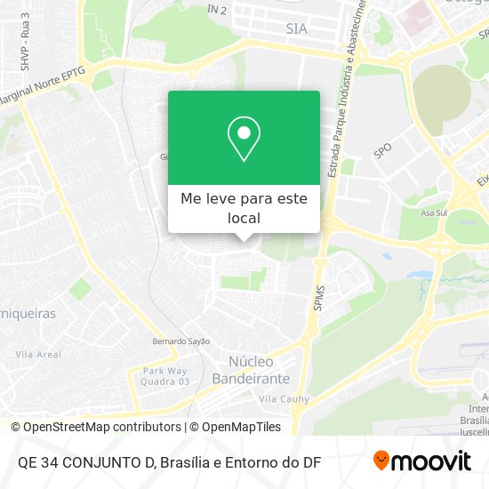 QE 34 CONJUNTO D mapa