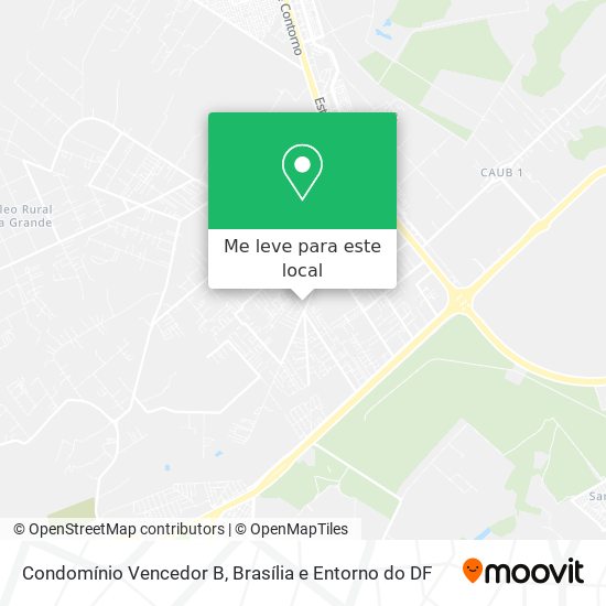 Condomínio Vencedor B mapa