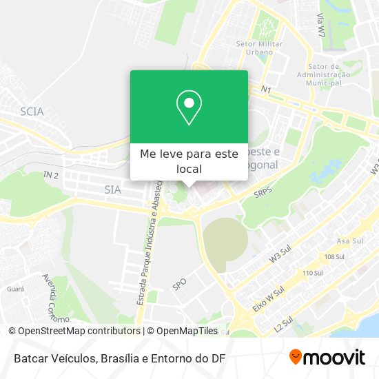 Batcar Veículos mapa