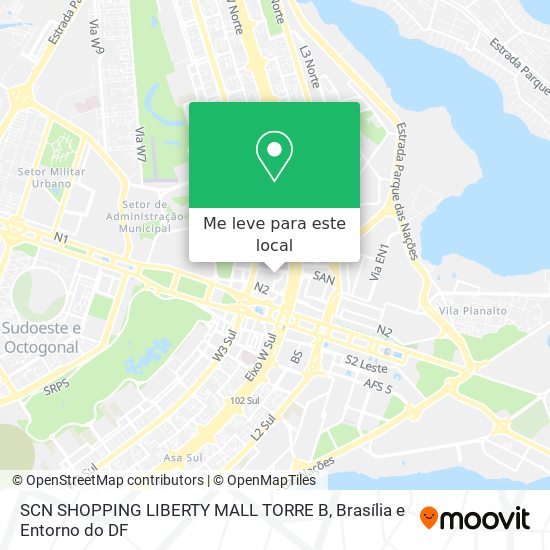SCN SHOPPING LIBERTY MALL TORRE B mapa