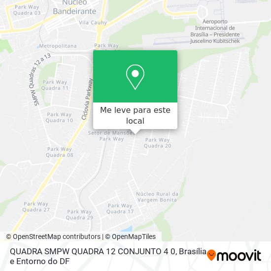 QUADRA SMPW QUADRA 12 CONJUNTO 4 0 mapa