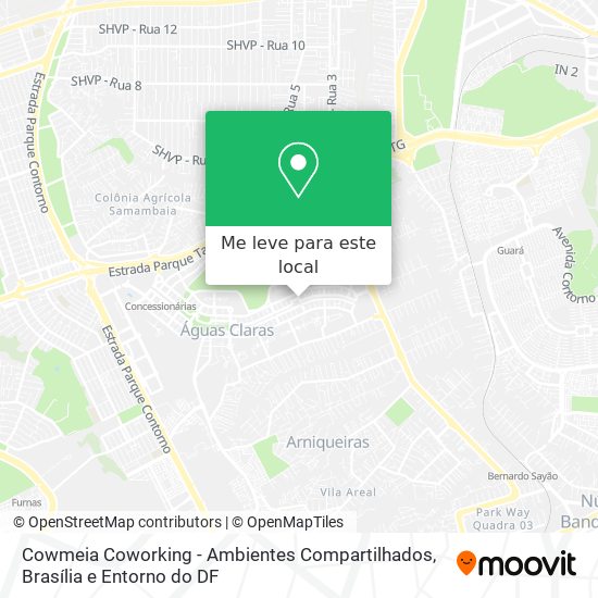 Cowmeia Coworking - Ambientes Compartilhados mapa