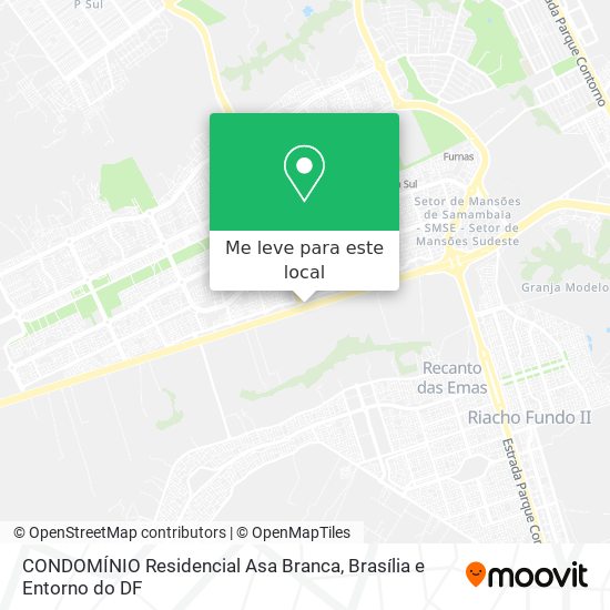 CONDOMÍNIO Residencial Asa Branca mapa