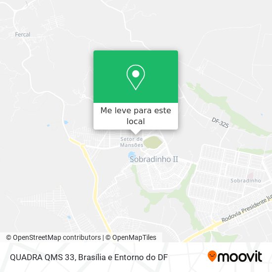 QUADRA QMS 33 mapa