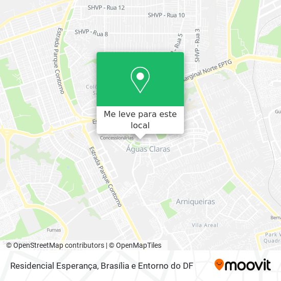 Residencial Esperança mapa