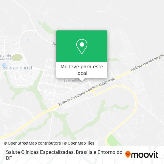 Salute Clínicas Especializadas mapa