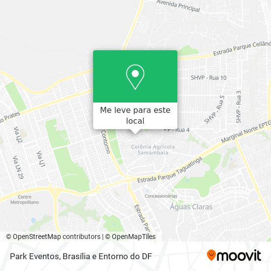 Park Eventos mapa