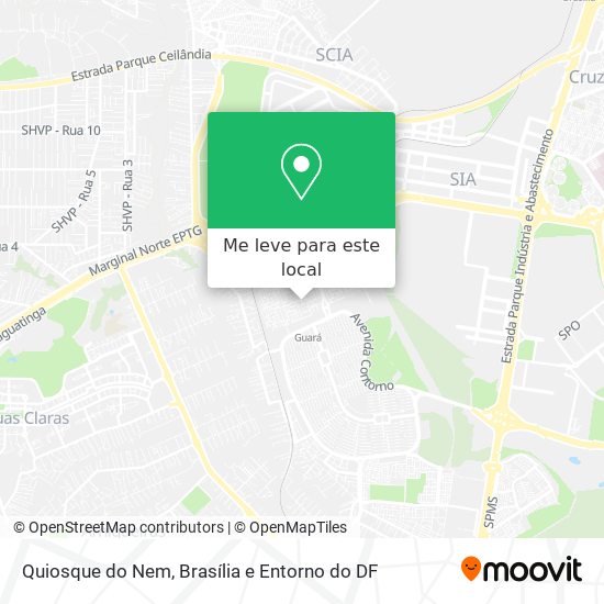 Quiosque do Nem mapa