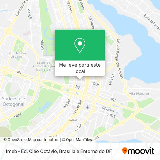 Imeb - Ed. Cléo Octávio mapa