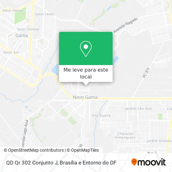 QD Qr 302 Conjunto J mapa
