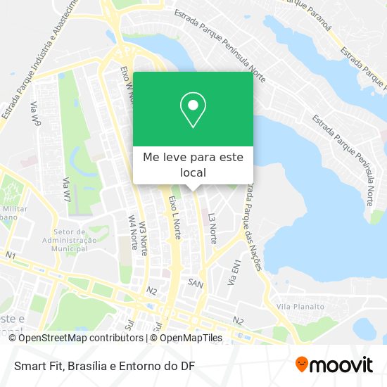 Smart Fit mapa