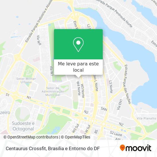 Centaurus Crossfit mapa