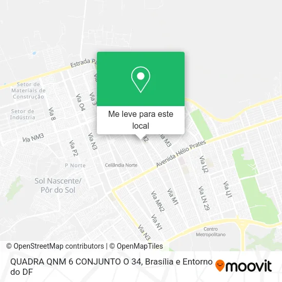 QUADRA QNM 6 CONJUNTO O 34 mapa