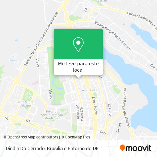 Dindin Do Cerrado mapa