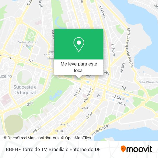 BBFH - Torre de TV mapa