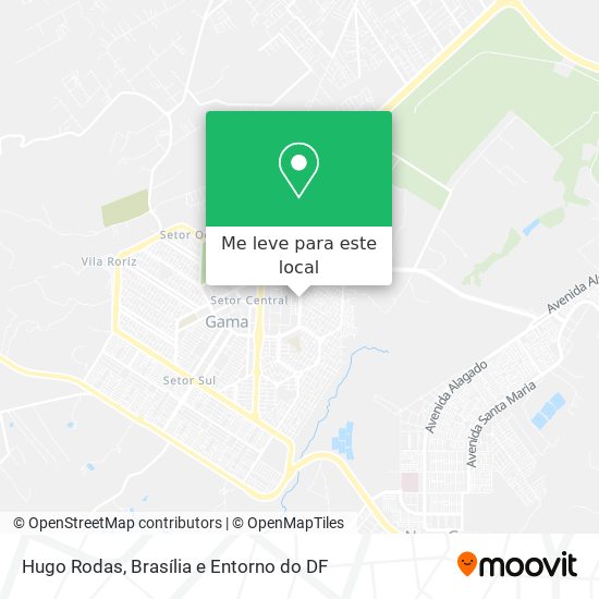 Hugo Rodas mapa