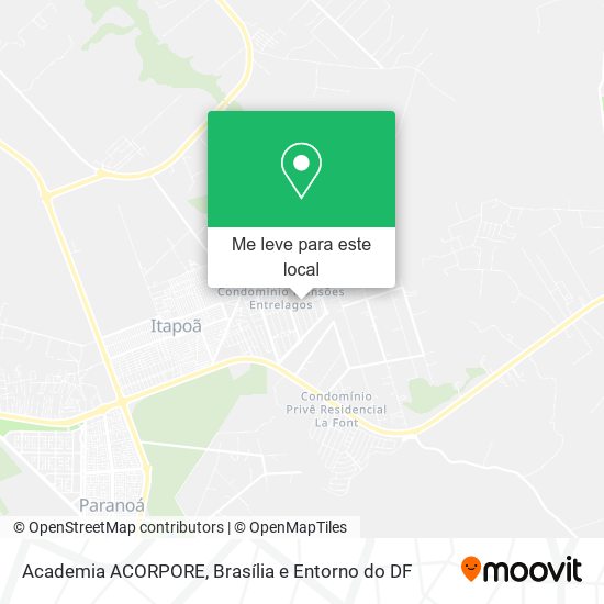 Academia ACORPORE mapa