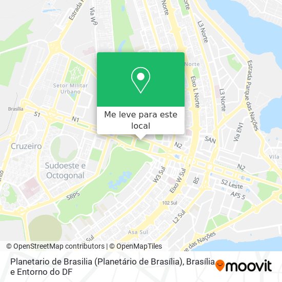 Planetario de Brasilia (Planetário de Brasília) mapa