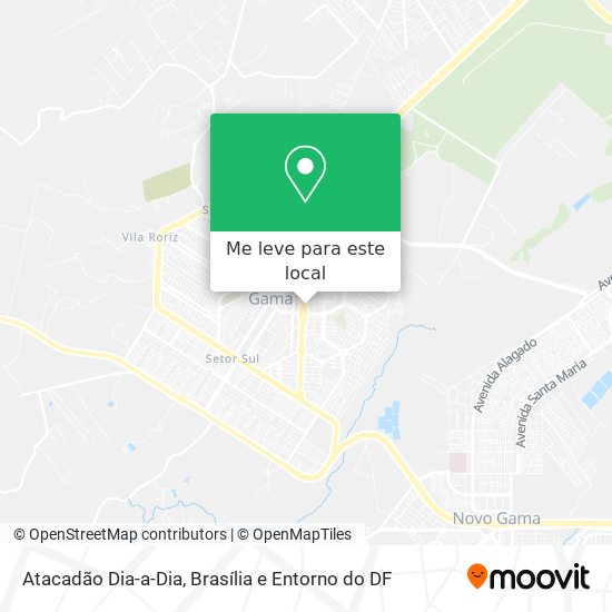 Atacadão Dia-a-Dia mapa