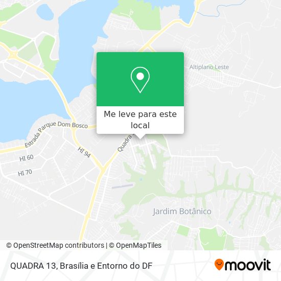 QUADRA 13 mapa
