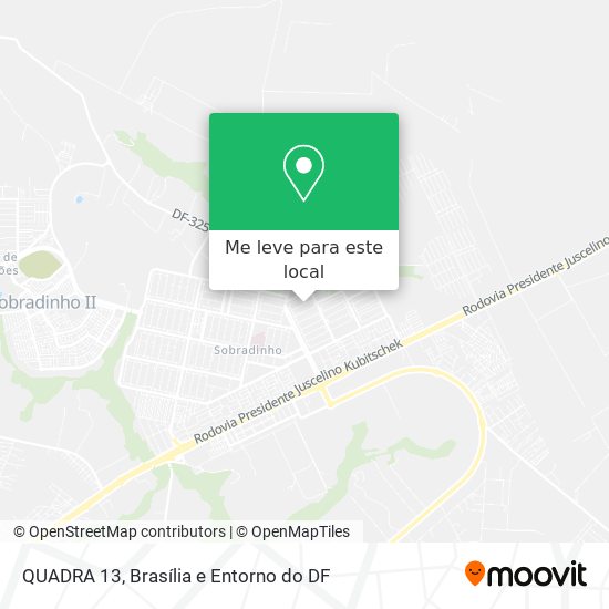 QUADRA 13 mapa