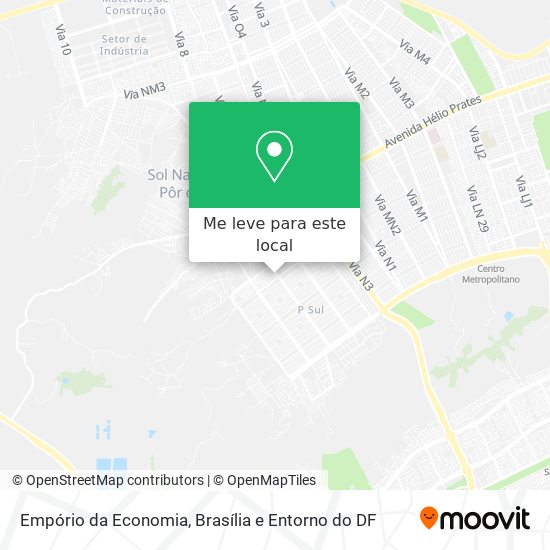 Empório da Economia mapa