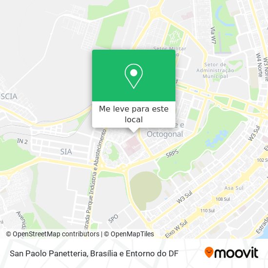 San Paolo Panetteria mapa