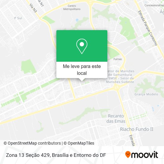 Zona 13 Seção 429 mapa