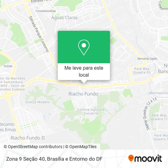 Zona 9 Seção 40 mapa