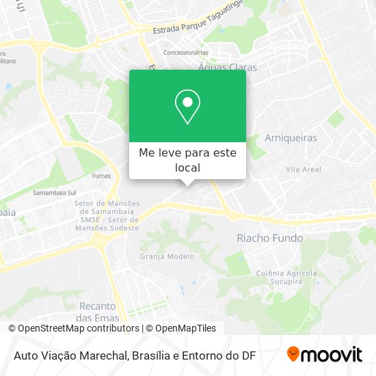 Auto Viação Marechal mapa