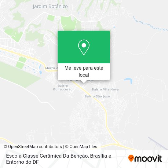 Escola Classe Cerâmica Da Benção mapa