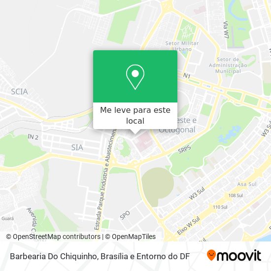 Barbearia Do Chiquinho mapa