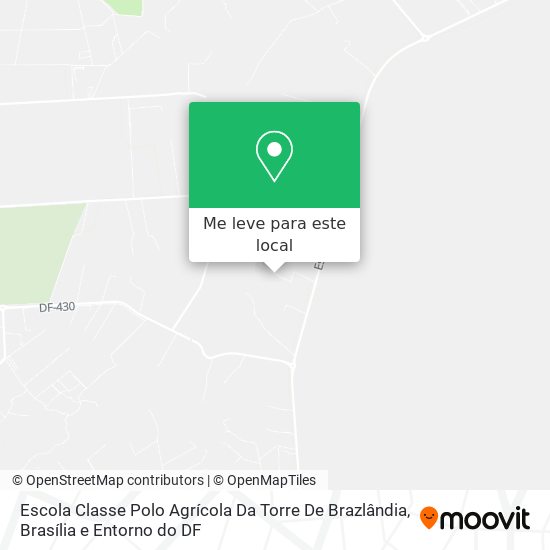 Escola Classe Polo Agrícola Da Torre De Brazlândia mapa