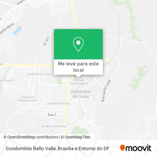 Condomínio Bello Valle mapa