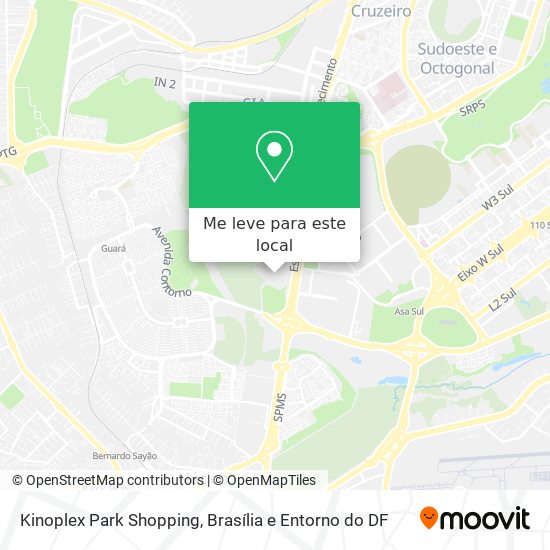 Kinoplex Park Shopping mapa