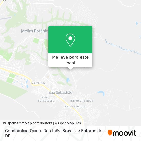 Condomínio Quinta Dos Ipês mapa