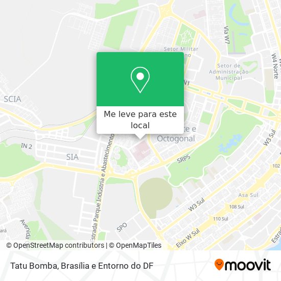 Tatu Bomba mapa