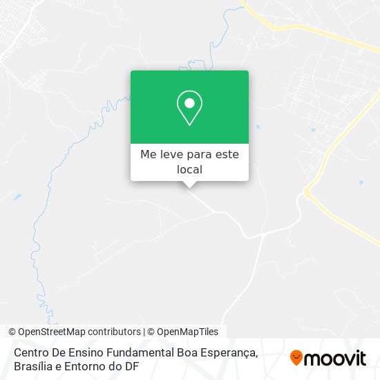 Centro De Ensino Fundamental Boa Esperança mapa