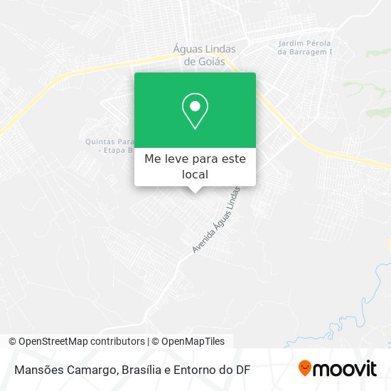 Mansões Camargo mapa