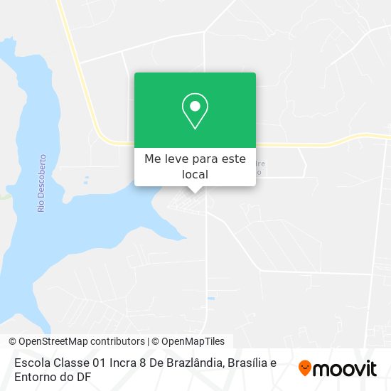Escola Classe 01 Incra 8 De Brazlândia mapa