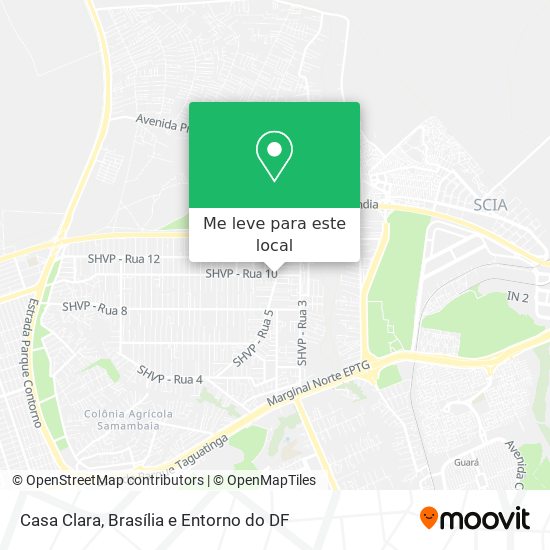 Casa Clara mapa