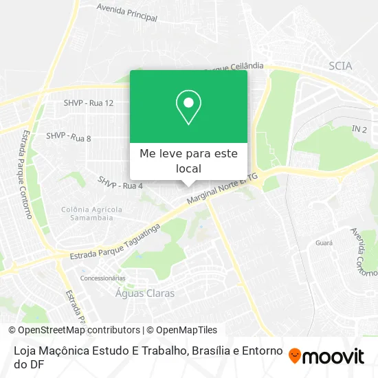 Loja Maçônica Estudo E Trabalho mapa